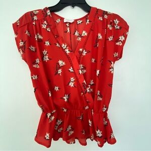 Sienna Sky Floral Blouse Size XS